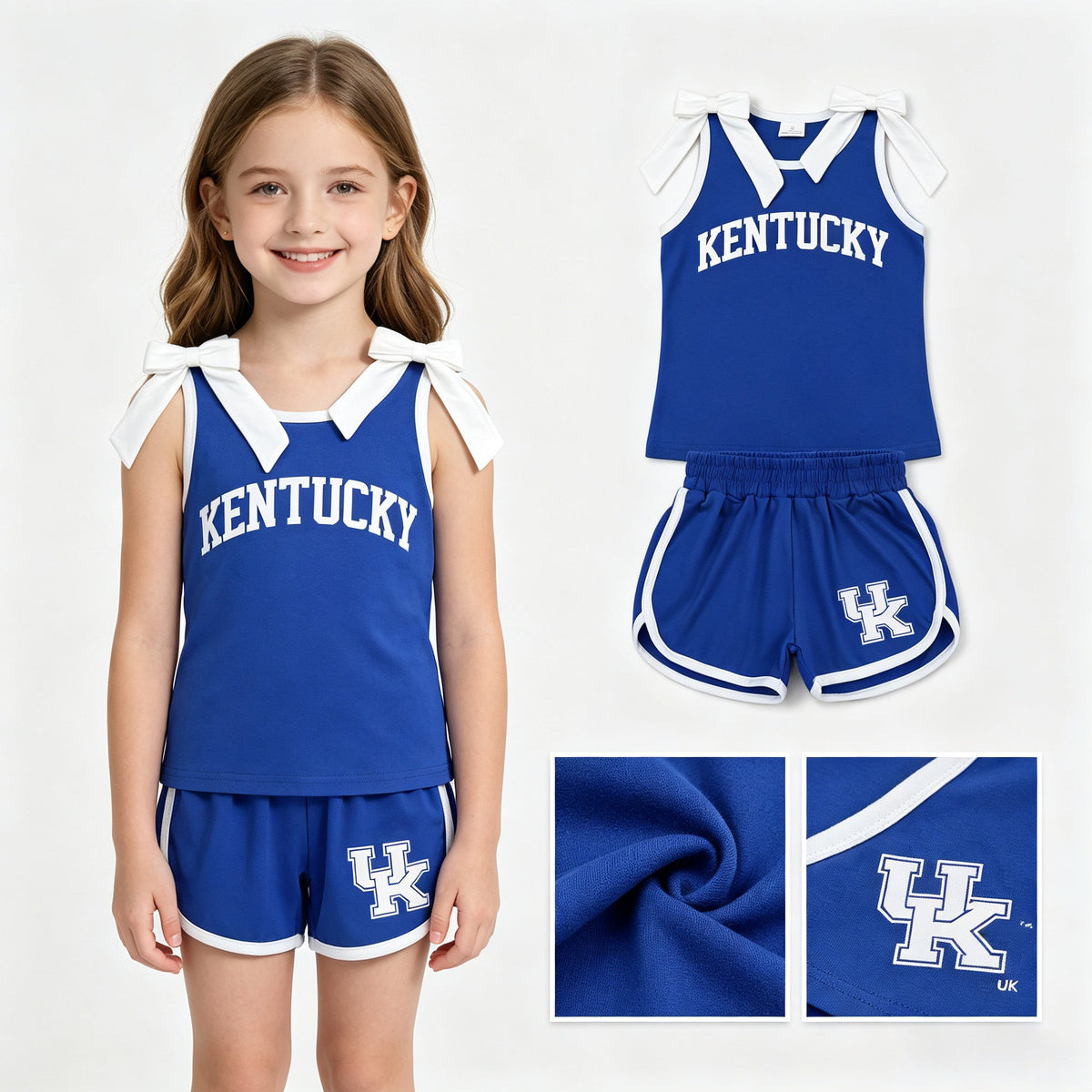 Tshorts U K team girls outfits