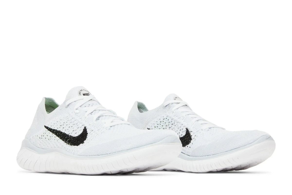 Nike Free Rn Flyknit 2018 White Pure Platinum