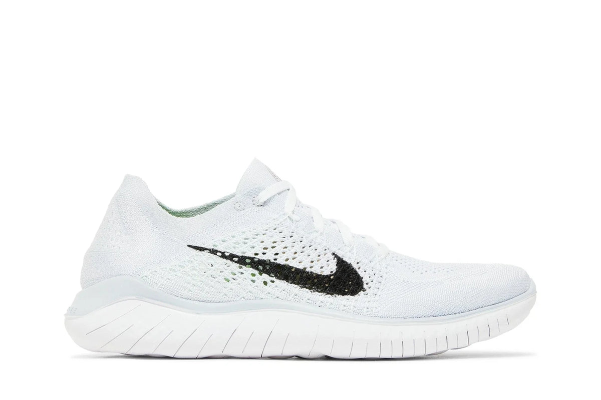 Nike Free Rn Flyknit 2018 White Pure Platinum