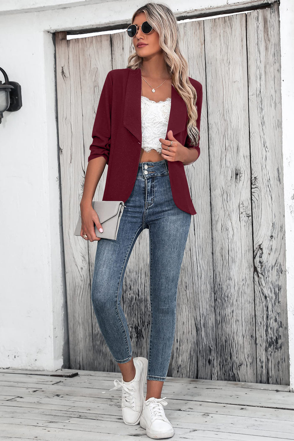 Sleeve Blazer
