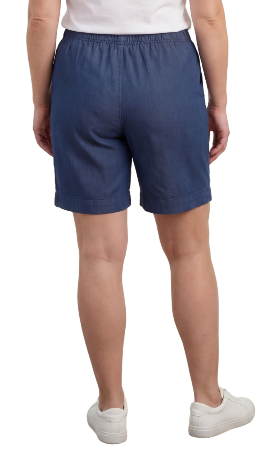 Women's Pull-On Denim and Twill Shorts
