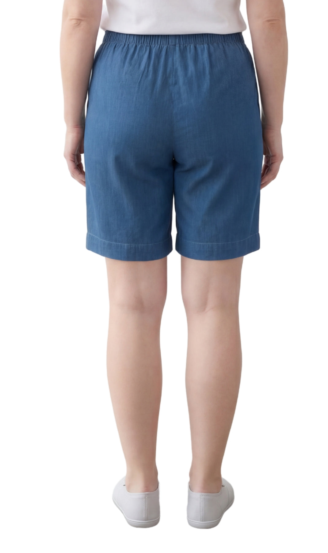 Women's Pull-On Denim and Twill Shorts