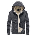 Men's New Hooded Plus Velvet