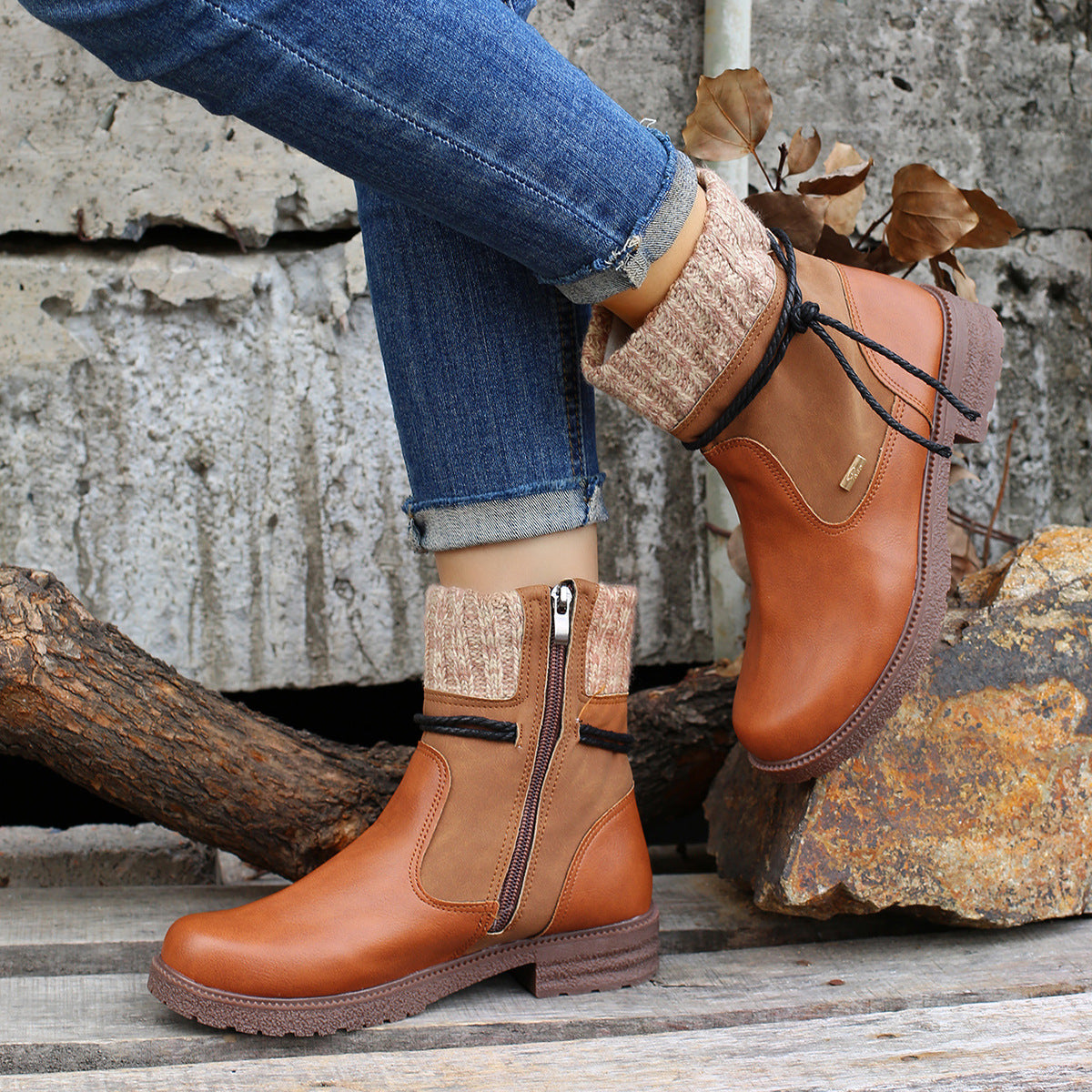Leather Boots