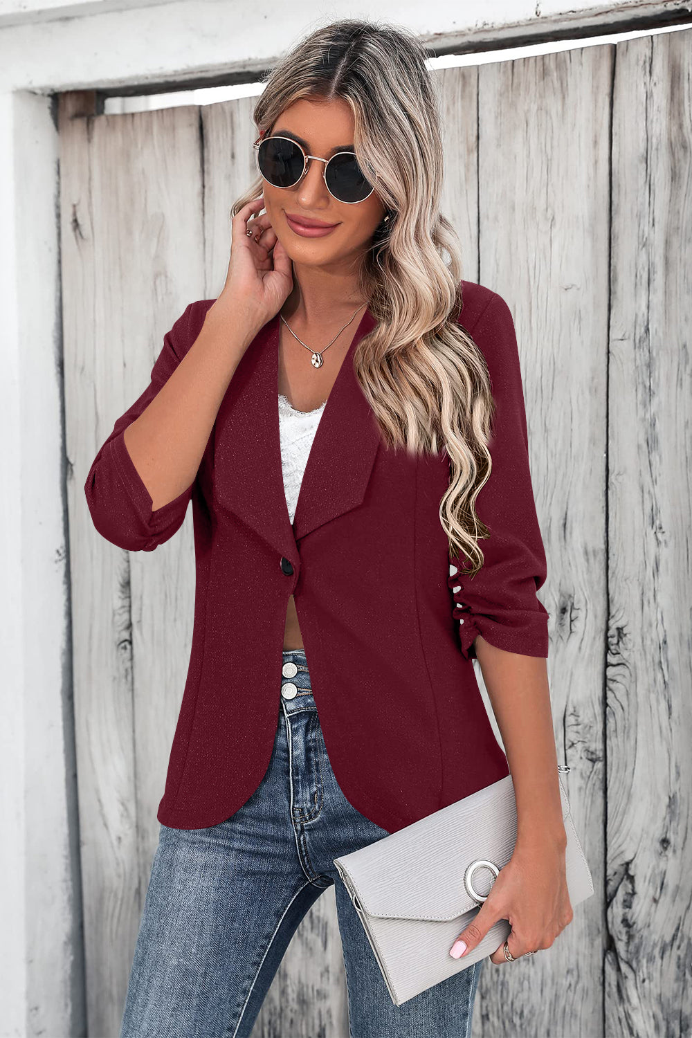 Sleeve Blazer