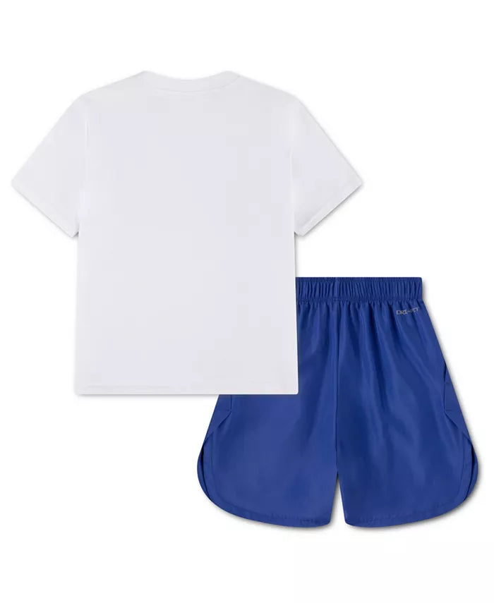 Boys' 4-7 Crewneck T-Shirt and Woven Shorts, 2-Piece Set
