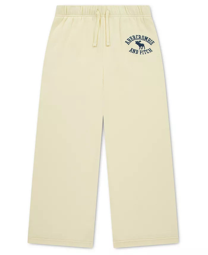 Girls' 7-16 Logo Low-Rise Baggy Fleece Pants