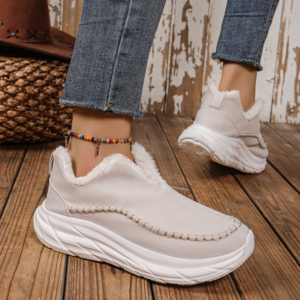 Platform Slip-On Boots