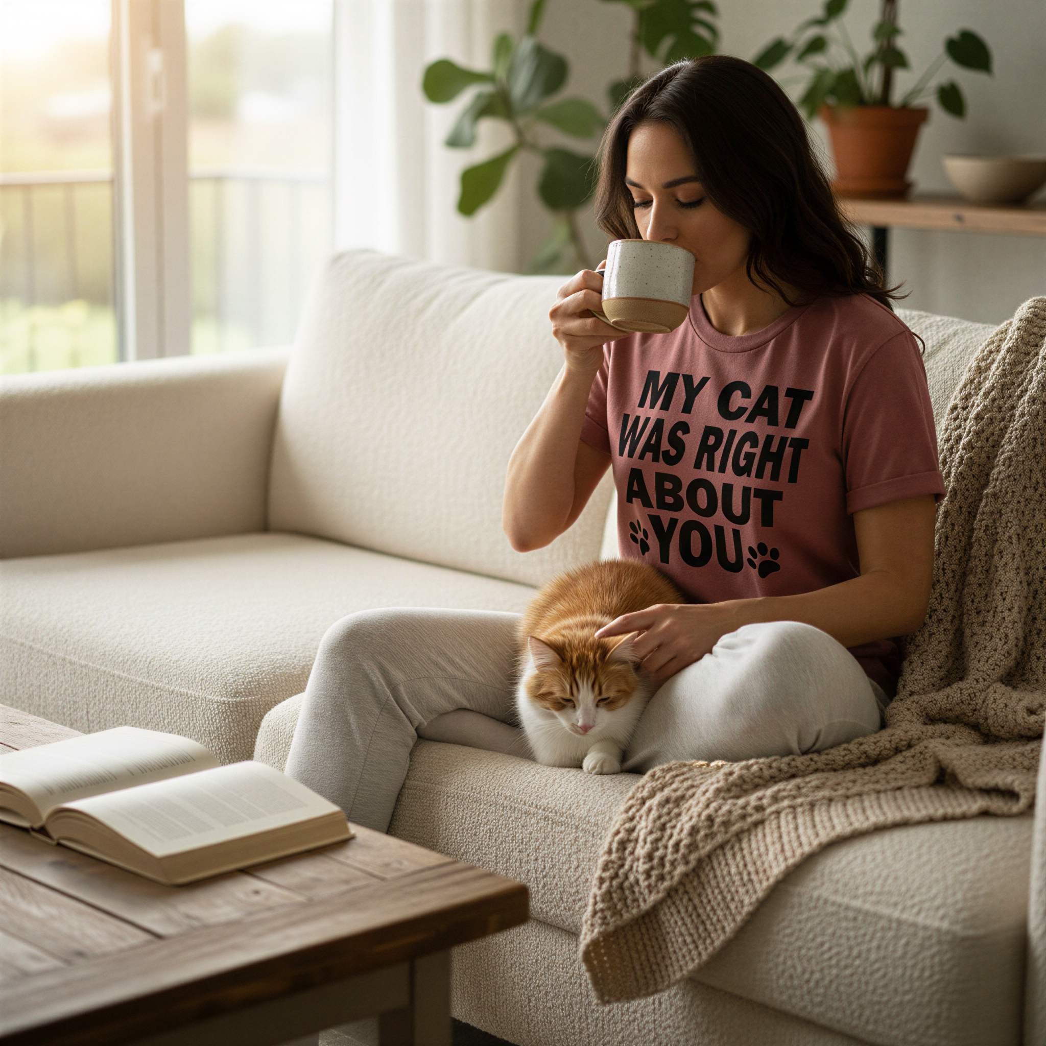 Funny Cat Shirt – Bella Canvas Tee