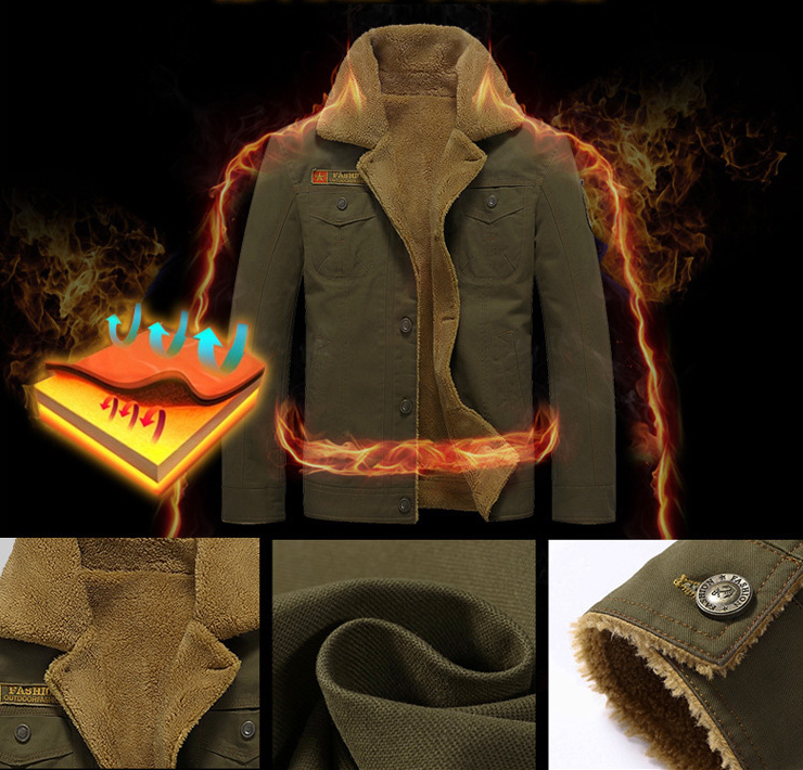 jacket cotton clothing men