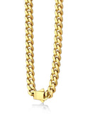 5Mm 18K Gold Filled Cuban Chain Necklaces, 30 Inch  Jewelry for Women
