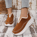 Platform Slip-On Boots
