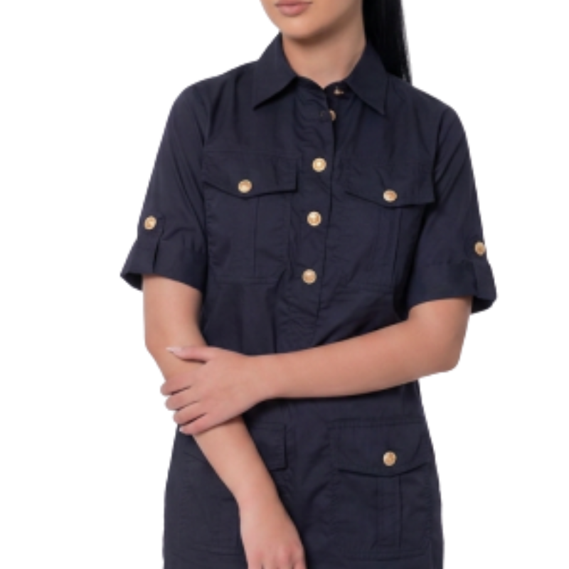 Hayden Dress (Navy)
