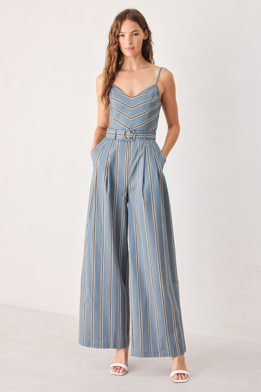 WOVEN JUMPSUIT