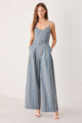 WOVEN JUMPSUIT