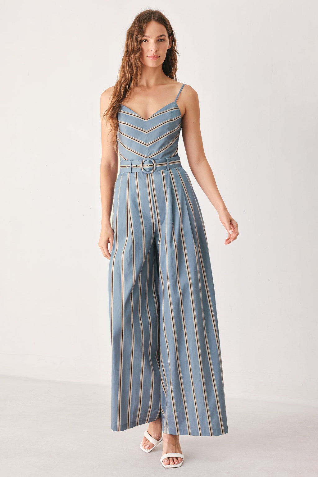 WOVEN JUMPSUIT