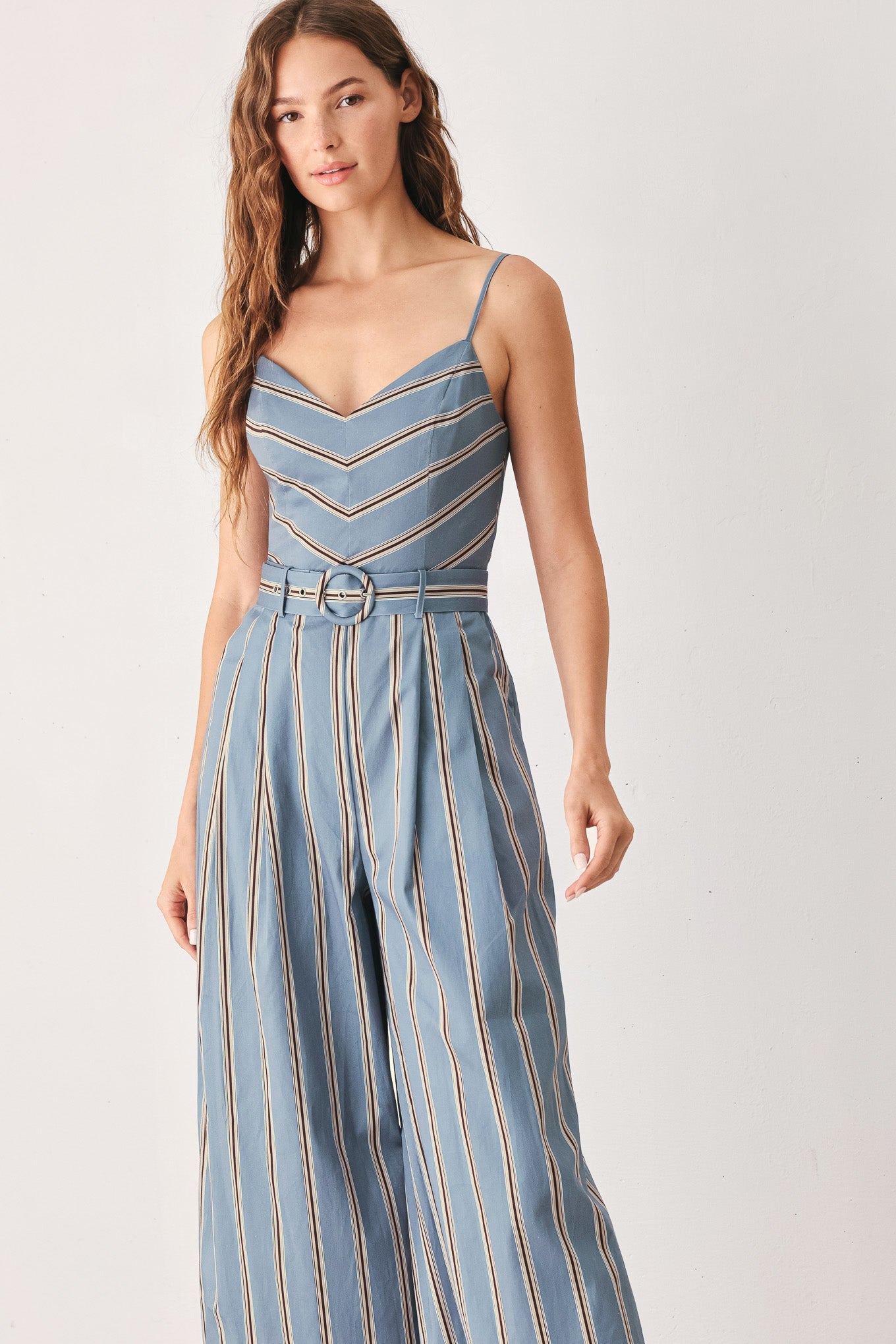 WOVEN JUMPSUIT