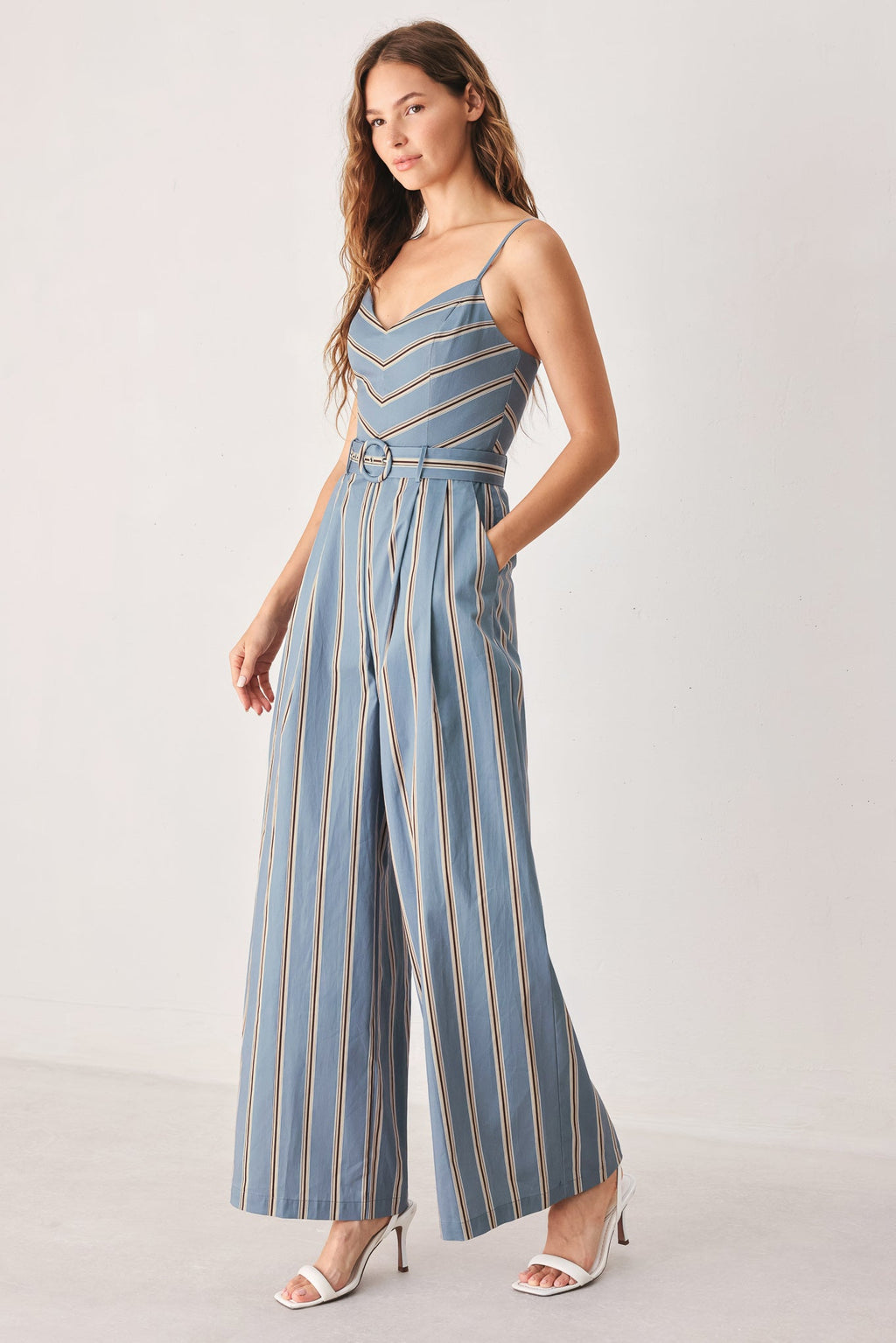 WOVEN JUMPSUIT