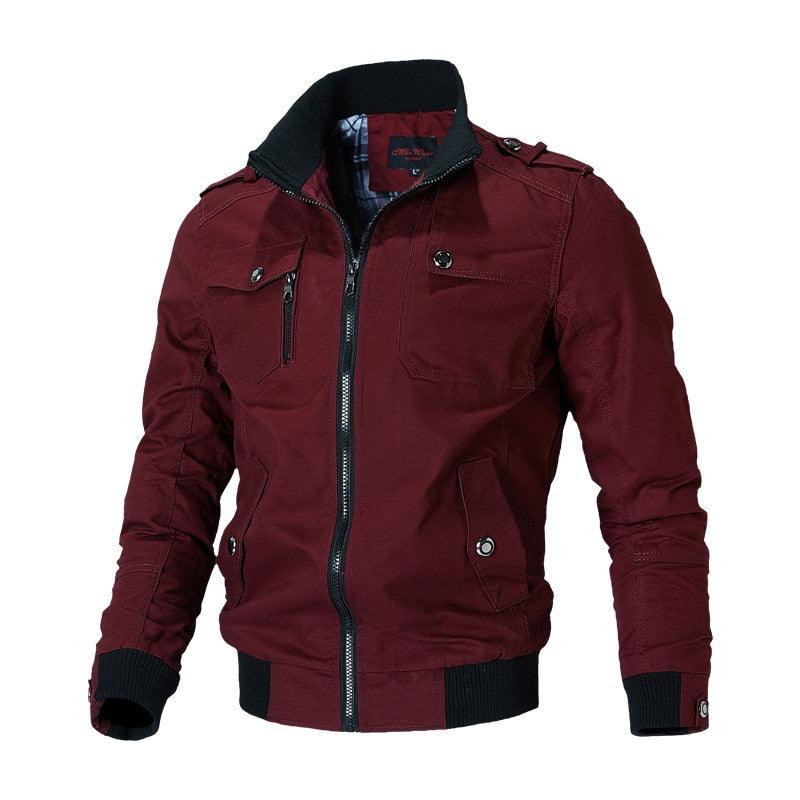 Jacket Men Spring Autumn New Slim Fit Jacket Men's Clothing