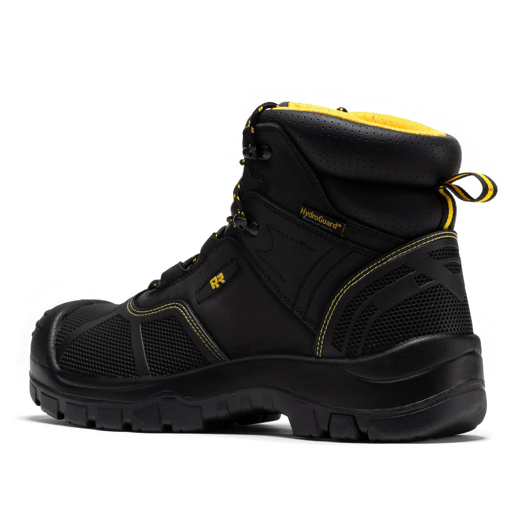 ROCKROOSTER Woodland Black 6 inch Waterproof