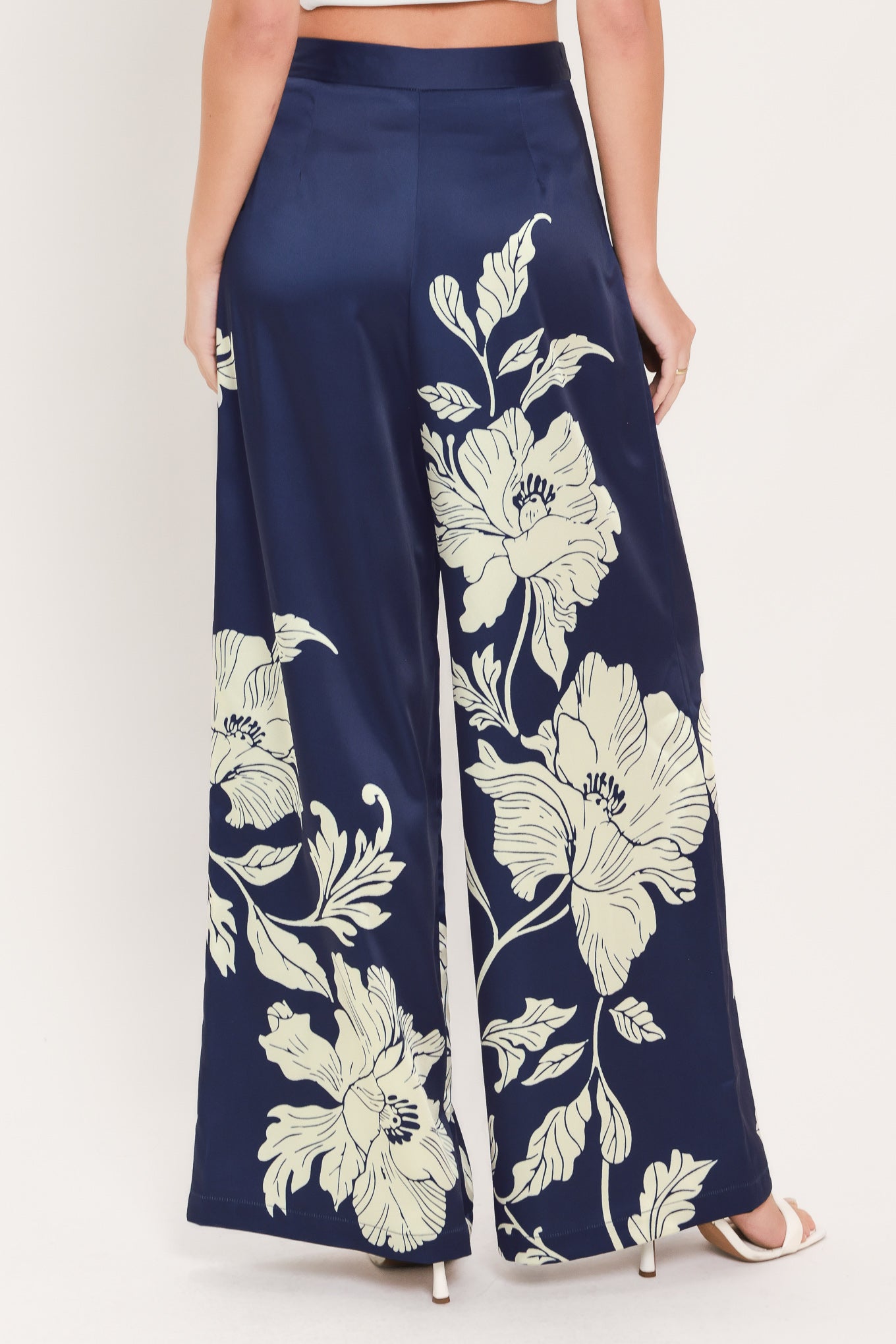 WOVEN WIDE LEG PANTS