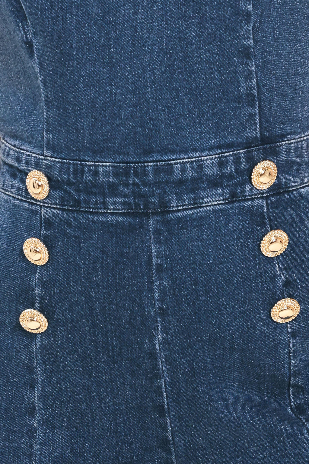 BLUE JEAN  DENIM JUMPSUIT