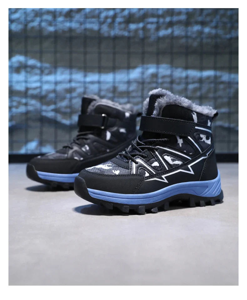 Kids Boots Winter Warm Waterproof .