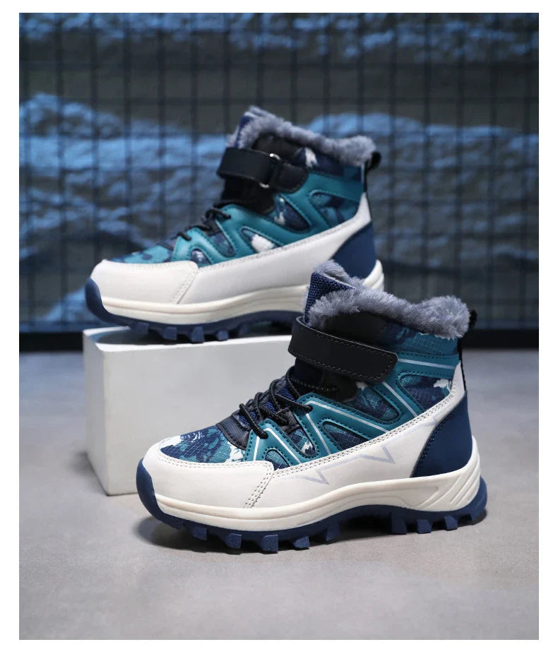 Kids Boots Winter Warm Waterproof .
