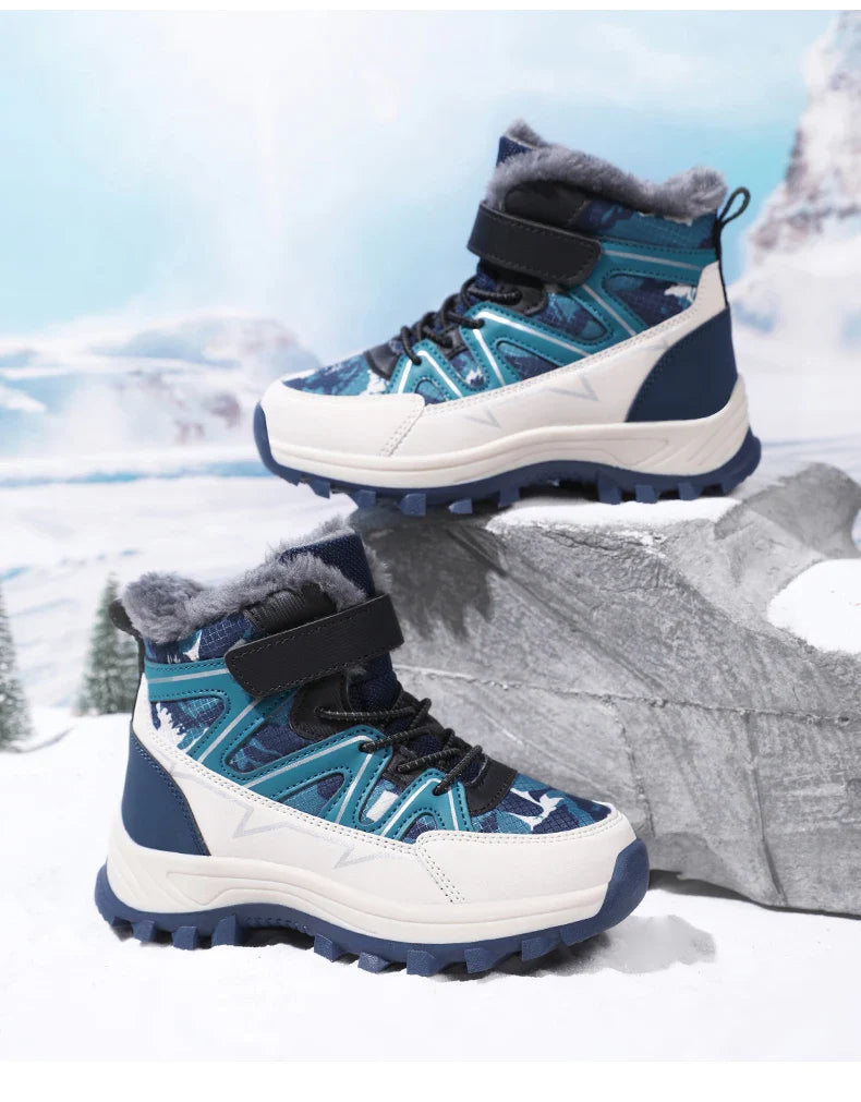 Kids Boots Winter Warm Waterproof .
