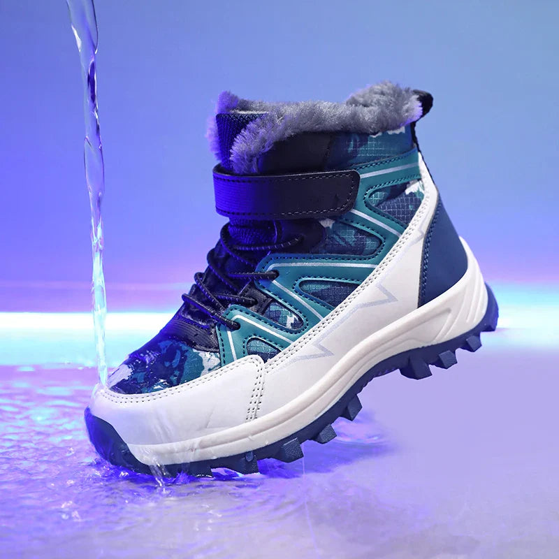 Kids Boots Winter Warm Waterproof .