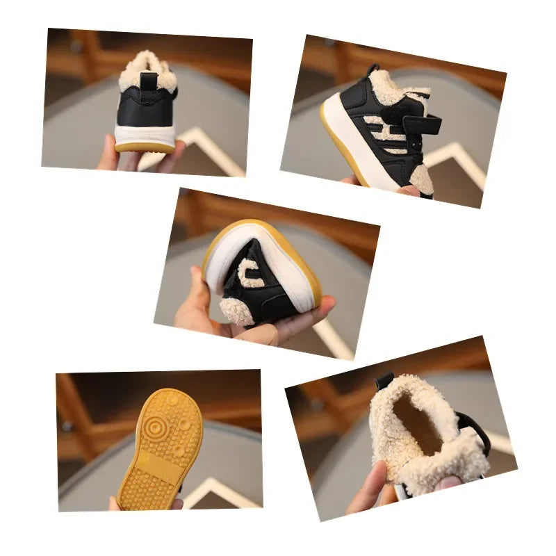 Winter Children Snow Boots for Boys Girls Fashion Kids