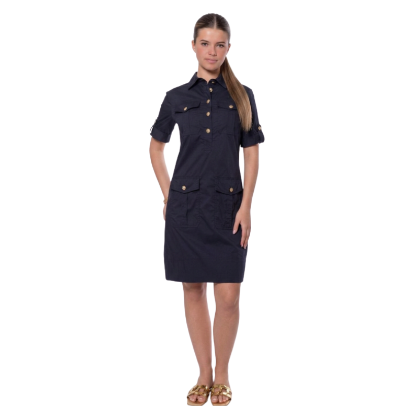 Hayden Dress (Navy)