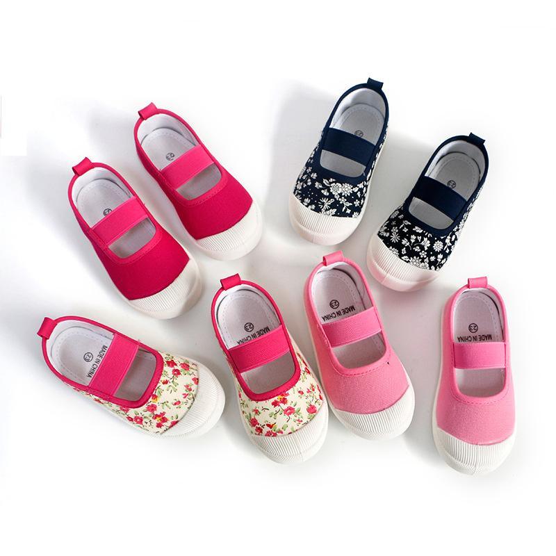 Baby Girl Shoes Kids Canvas Shoes