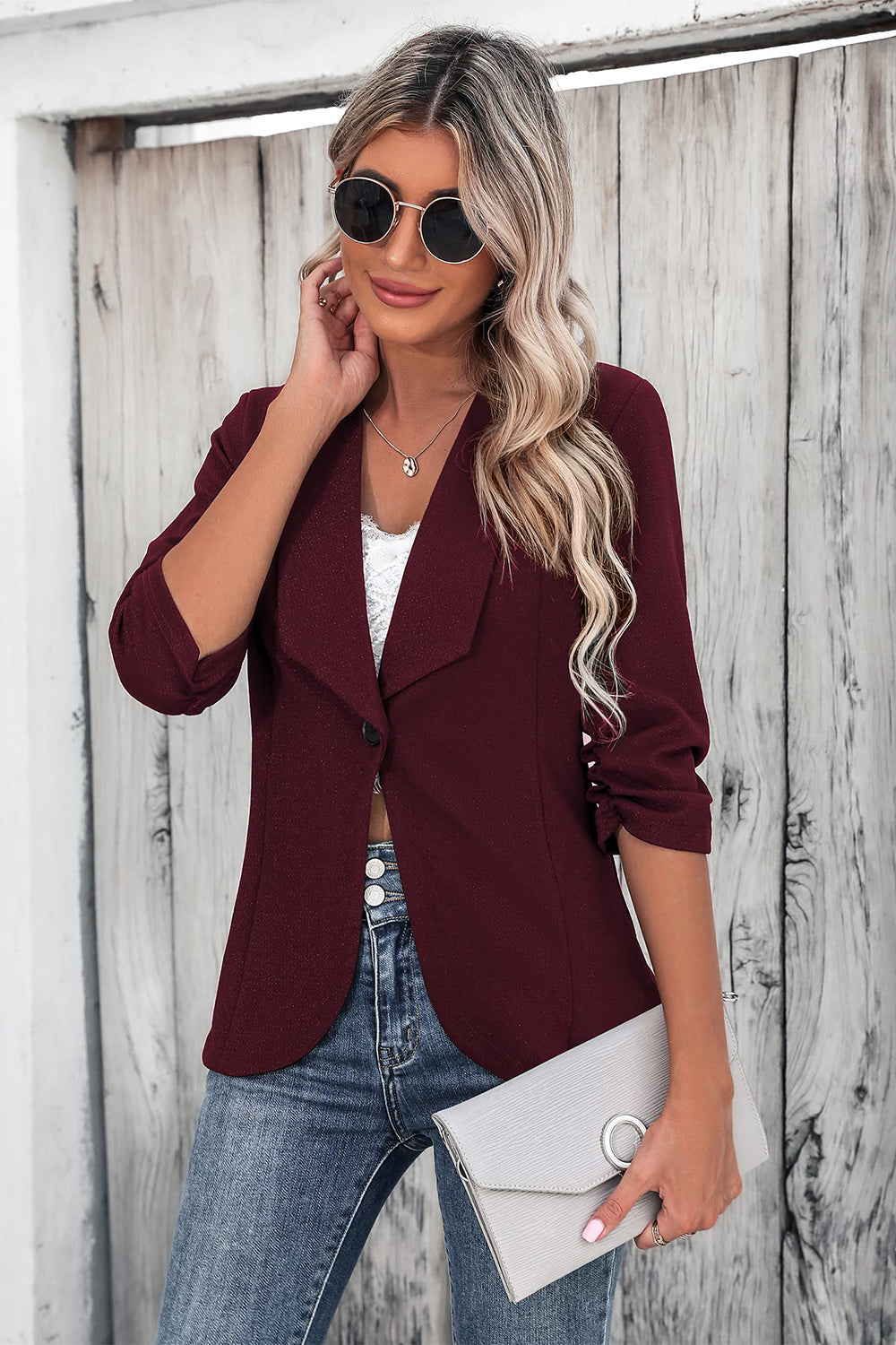 Sleeve Blazer
