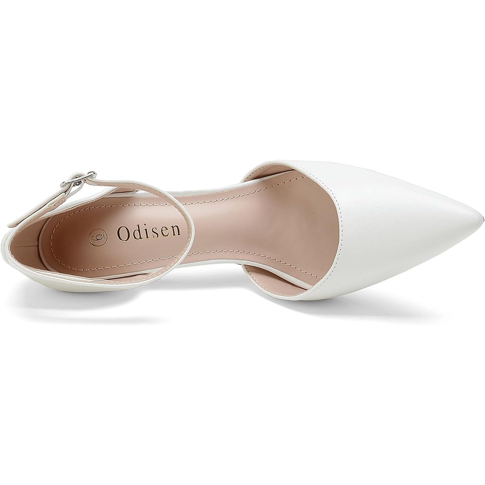 Odisen Womens Size 8 White