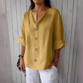Women'S New Solid Color V-Neck