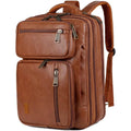 Men's Vegan Leather Backpack