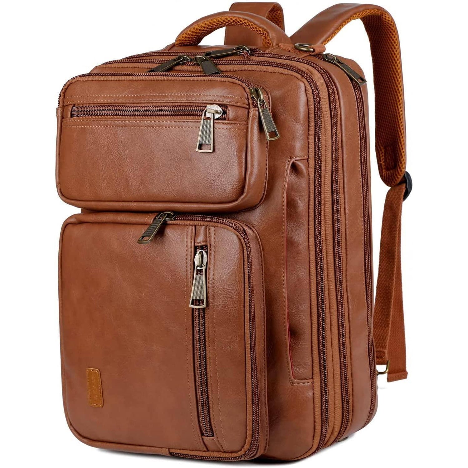 Men's Vegan Leather Backpack