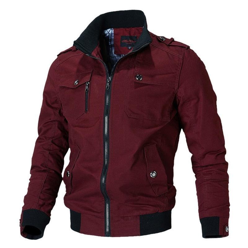 Jacket Men Spring Autumn New Slim Fit Jacket Men's Clothing