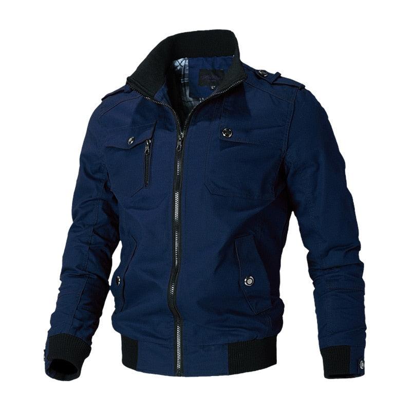 Jacket Men Spring Autumn New Slim Fit Jacket Men's Clothing