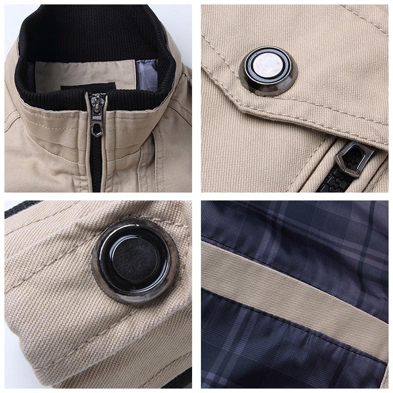 Jacket Men Spring Autumn New Slim Fit Jacket Men's Clothing