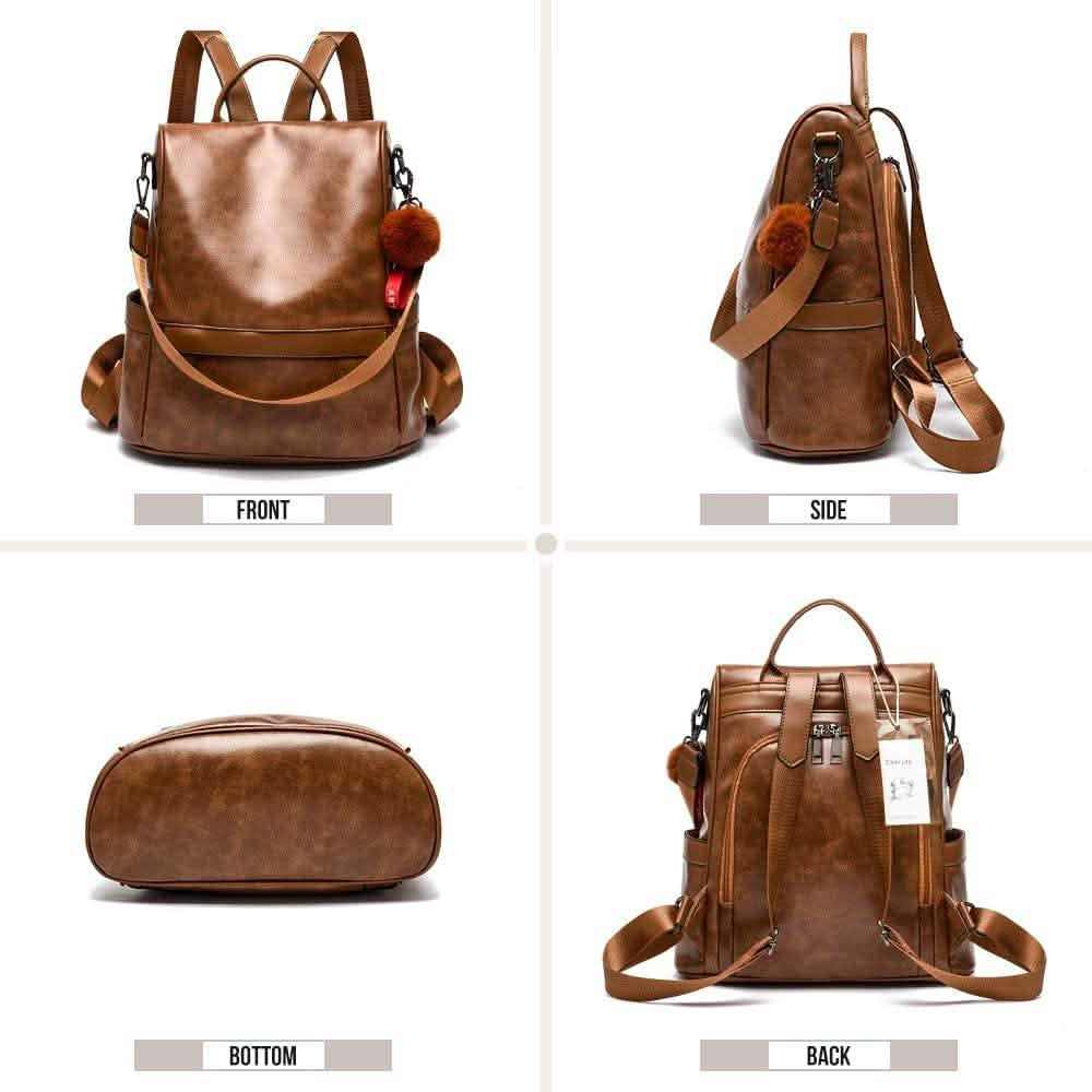 Women Backpack Purse PU Leather